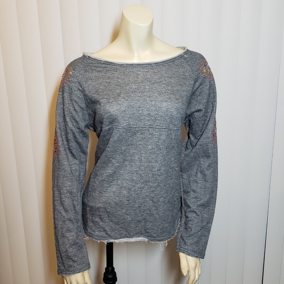 AMERICAL CLOTHING INC Rhinestone Sweatshirt - Picture 2 of 5